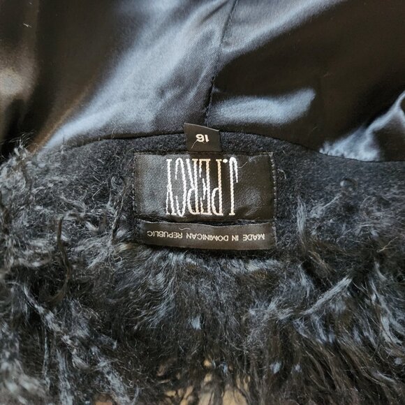 #440 Lambswool/Mongolian fur coat - Picture 7 of 7